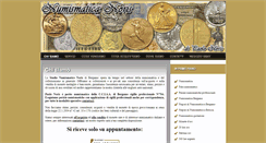 Desktop Screenshot of numismaticanoris.it